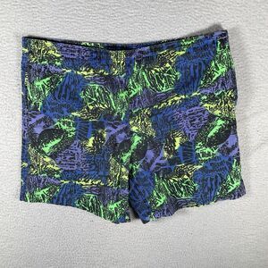Vintage Islander Swim Trunks Shorts Mens Large Blue Retro 80s 90s Beach